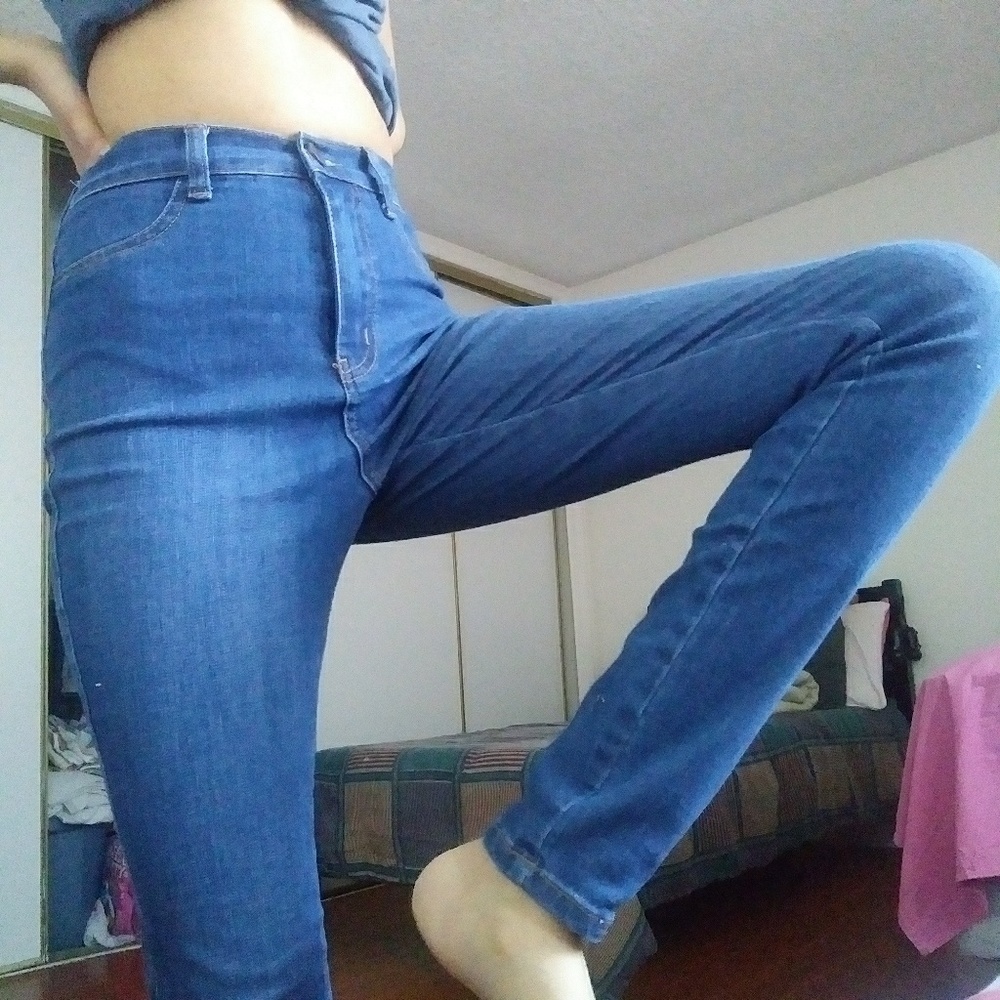 Super High Waisted Jeans